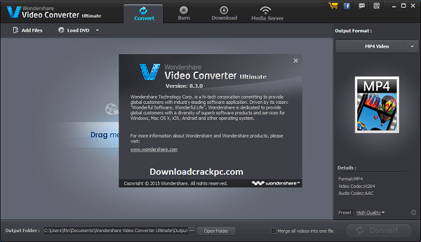 Wondershare Video Converter Ultimate With Crack Free Download [2022]