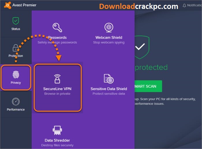 Avast Security VPN Crack + License Key & Serial key Free Download